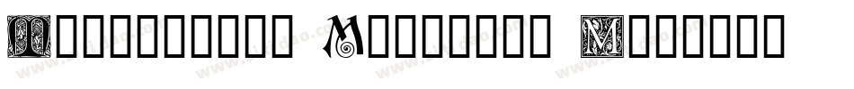 Ornamental Initials S字体转换